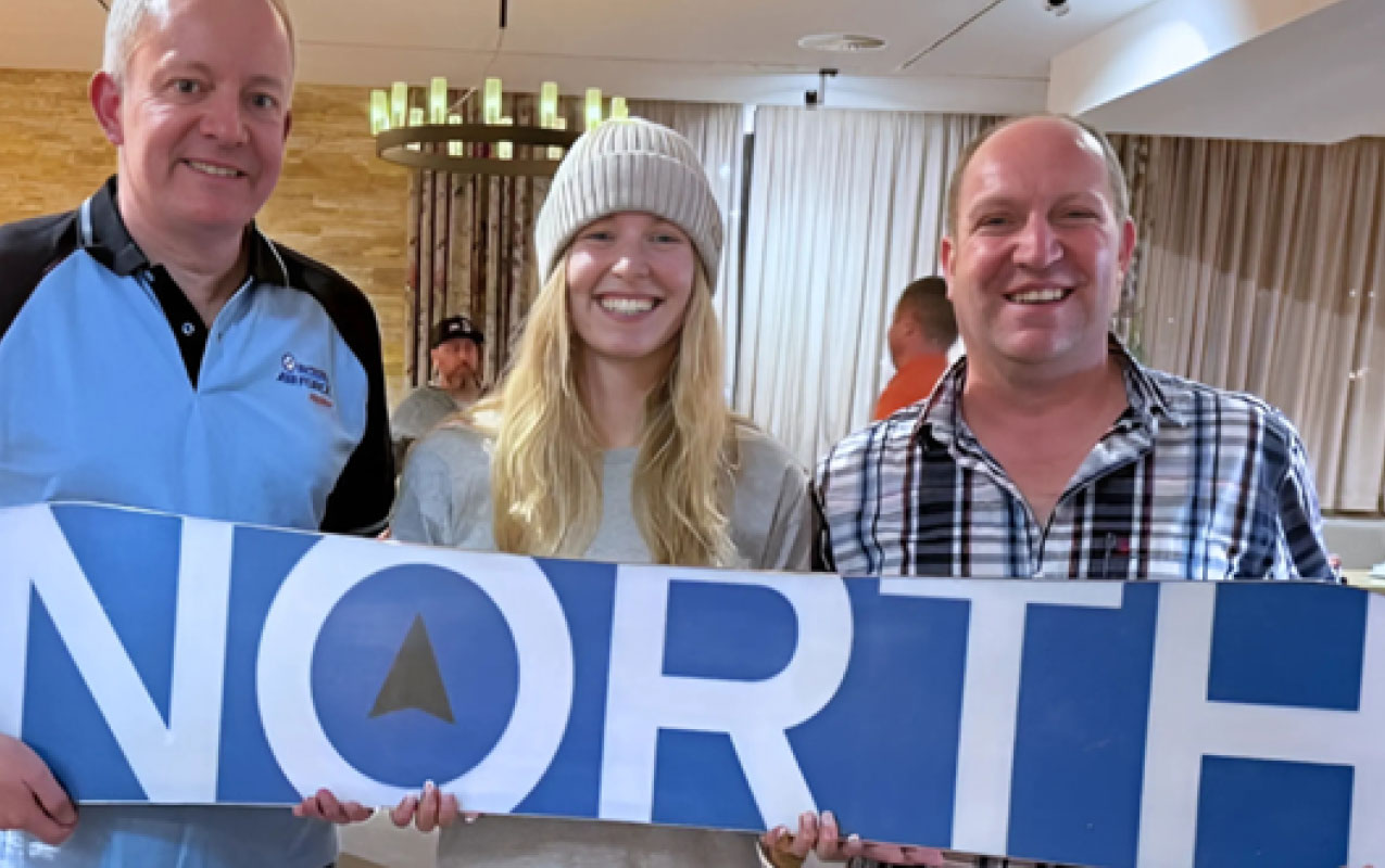 RAF Benevolent Fund snowboard raffle winner