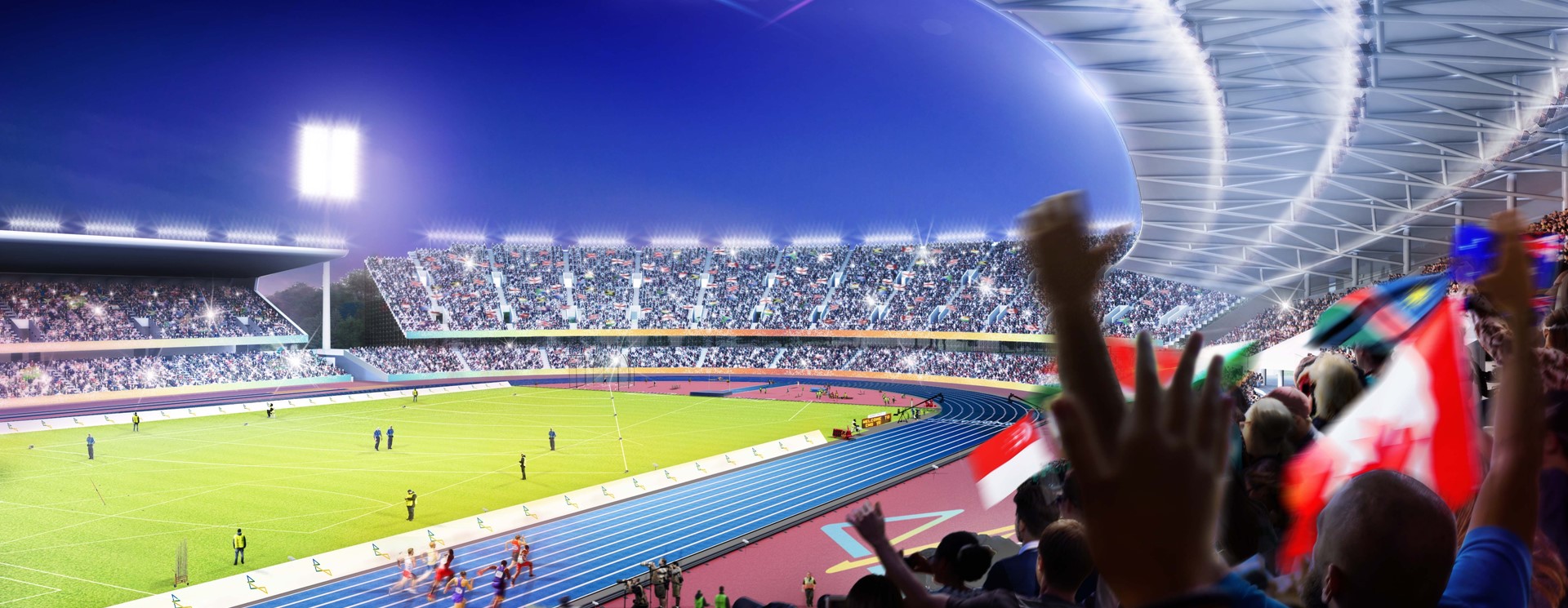 air quality monitoring for Birmingham Commonwealth Games 2022