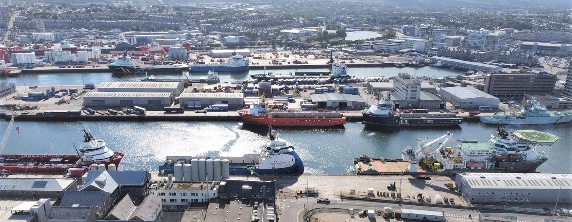 smart port technology at Port of Aberdeen