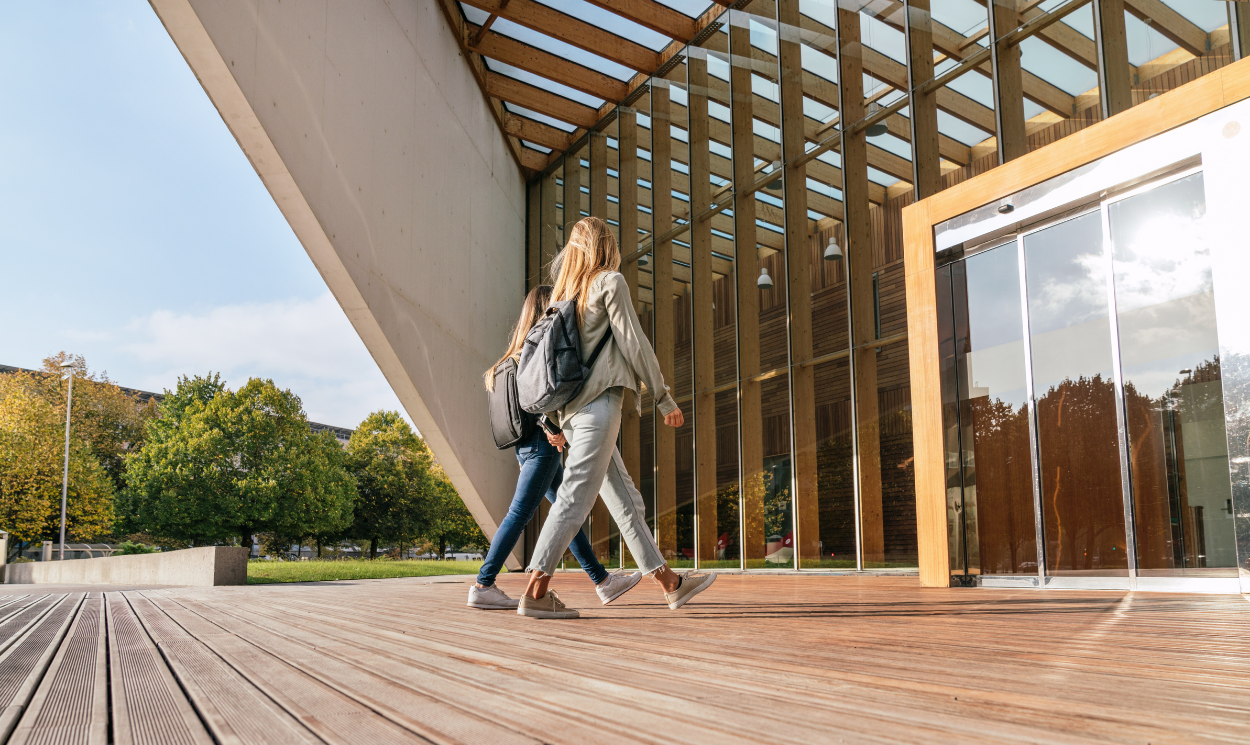 students enjoying smarter campuses